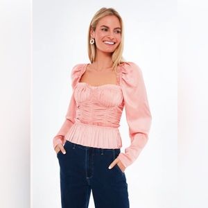 Ulla Johnson Mia Blouse in Tuberose - NWTags